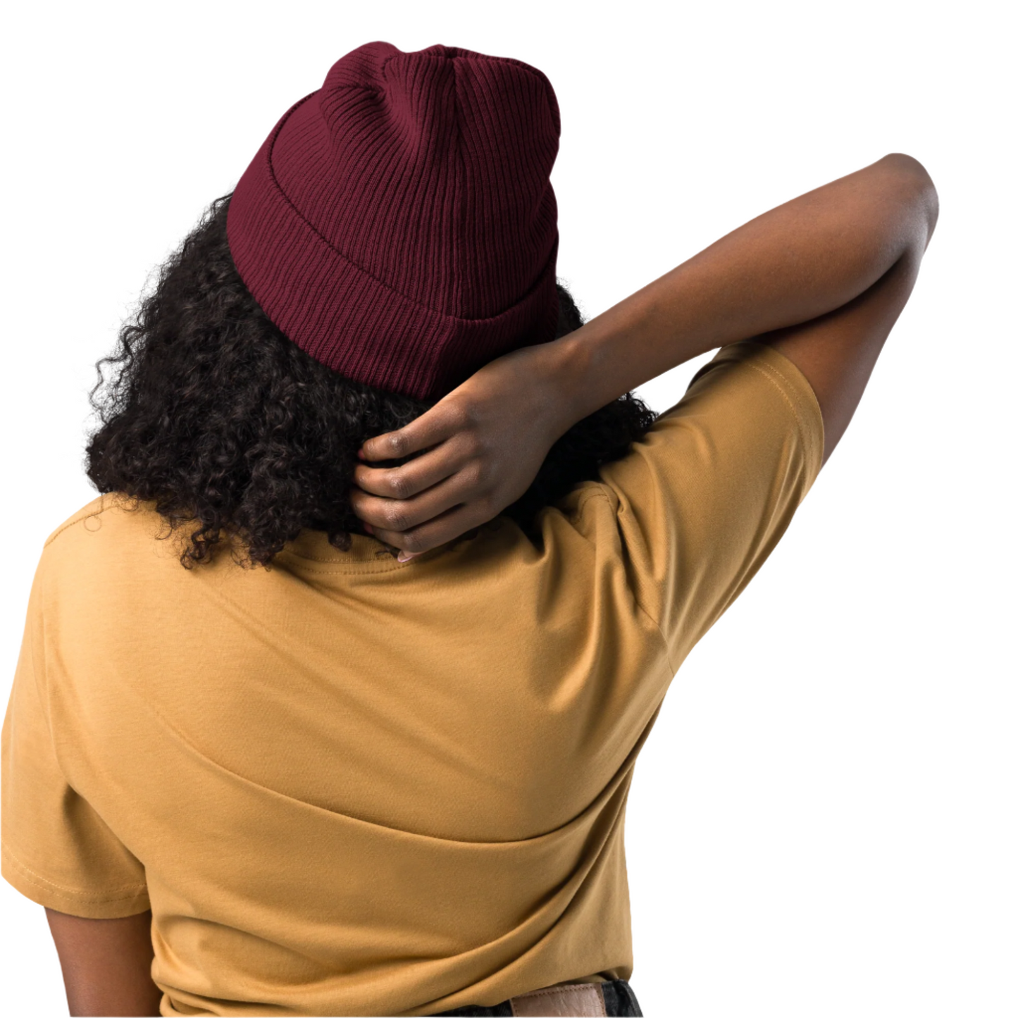 Organic Ribbed Beanie
