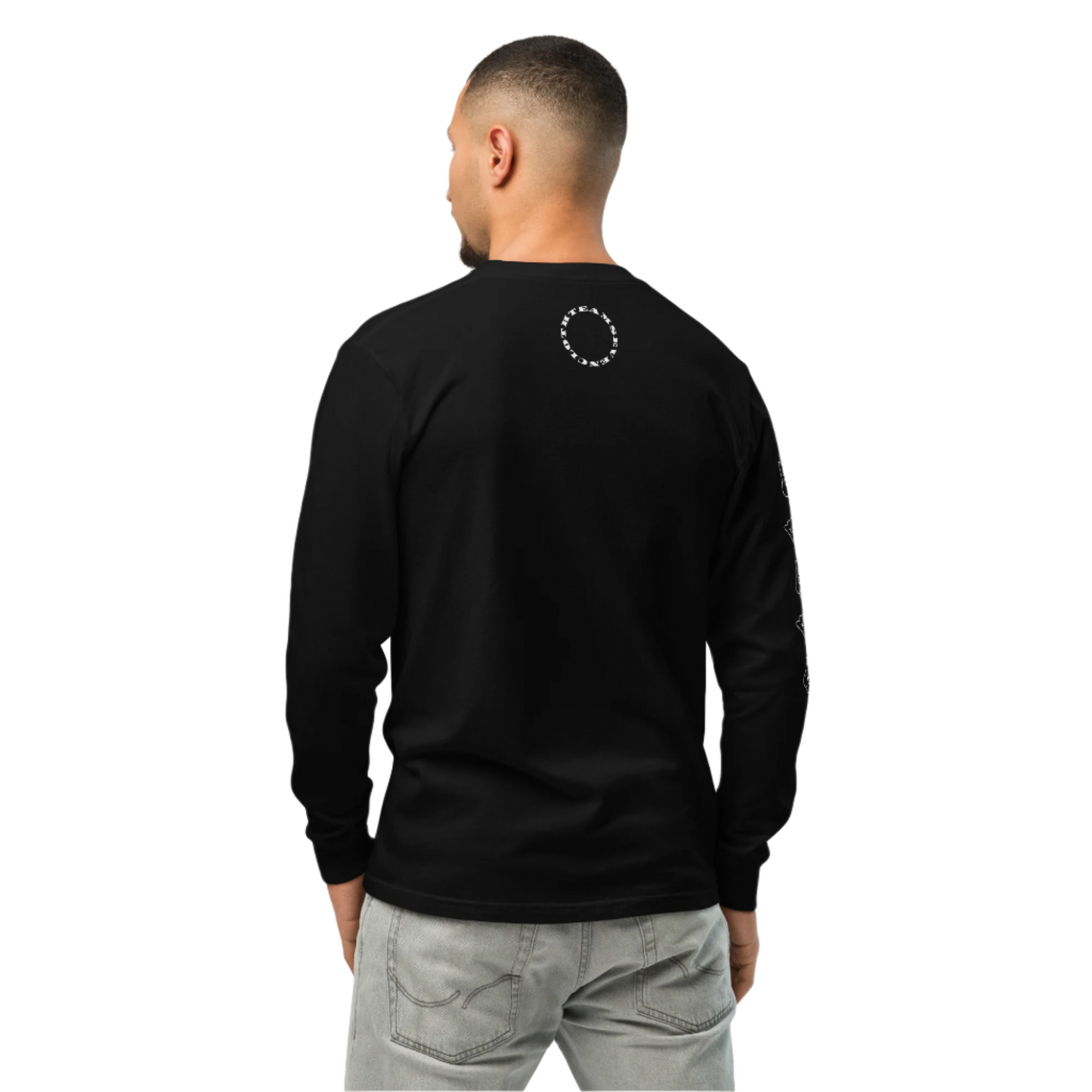 Garment-dyed heavyweight long-sleeve shirt