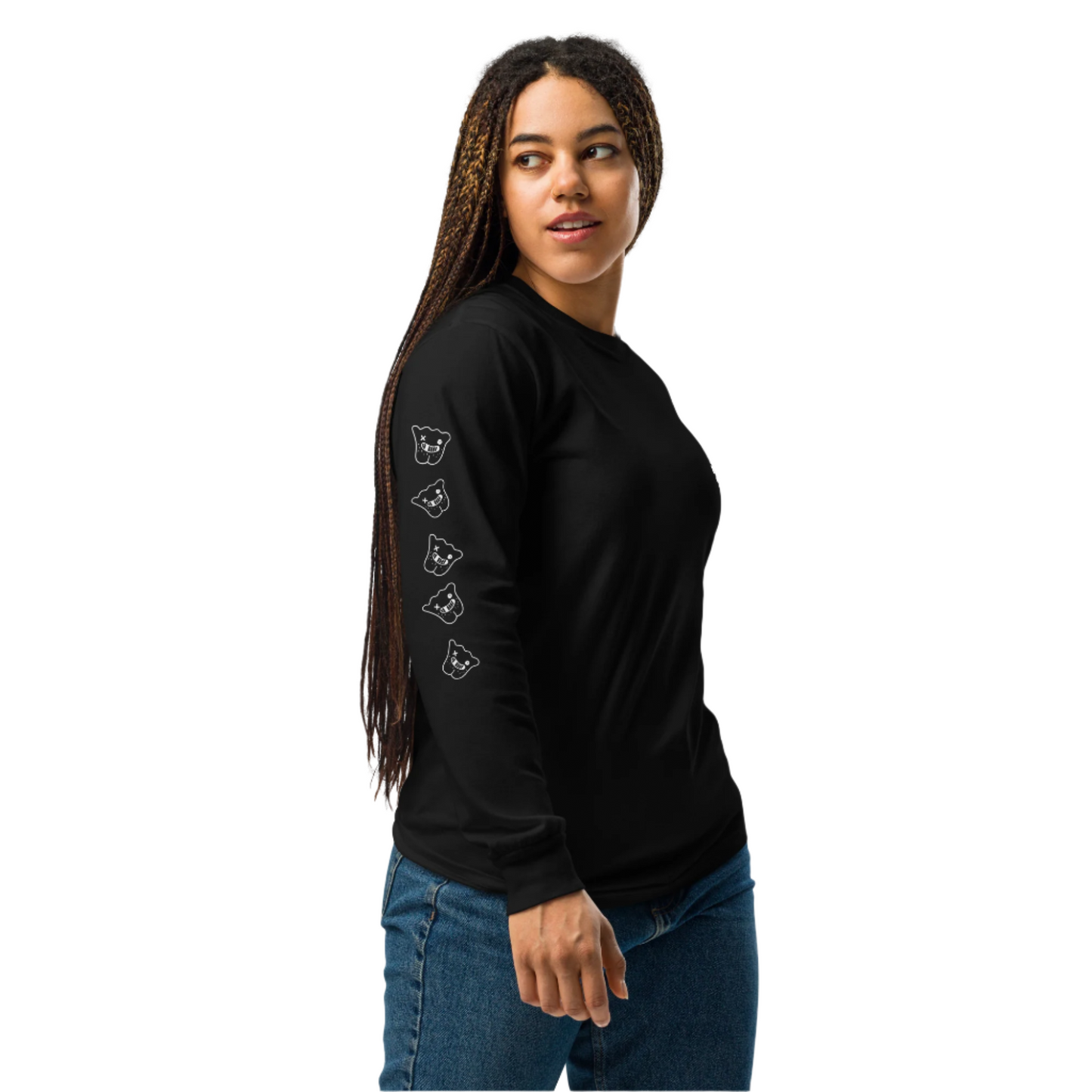 Garment-dyed heavyweight long-sleeve shirt