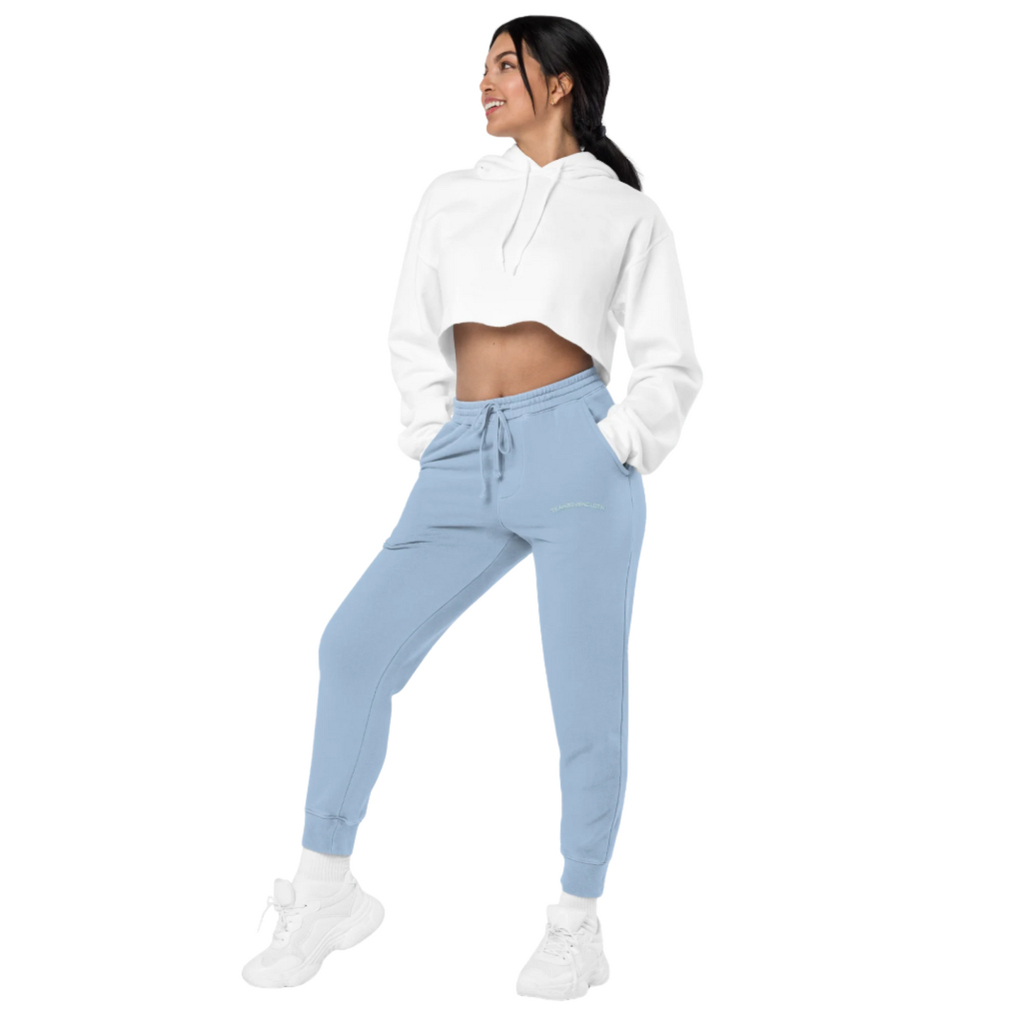 Unisex pigment-dyed sweatpants